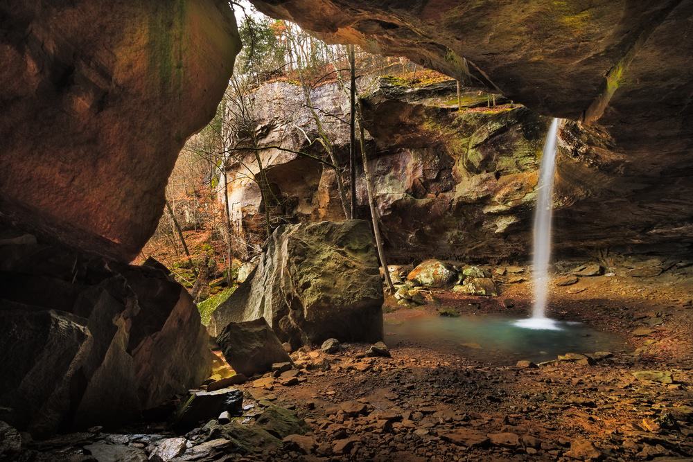 Pam’s Grotto Falls