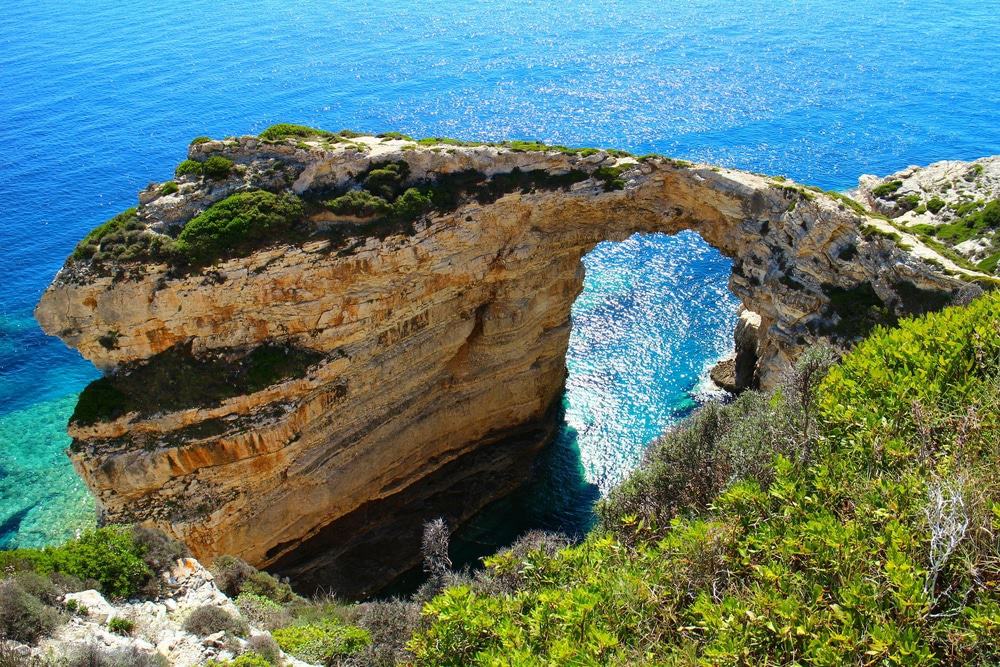 Tripitos Arch, Paxos