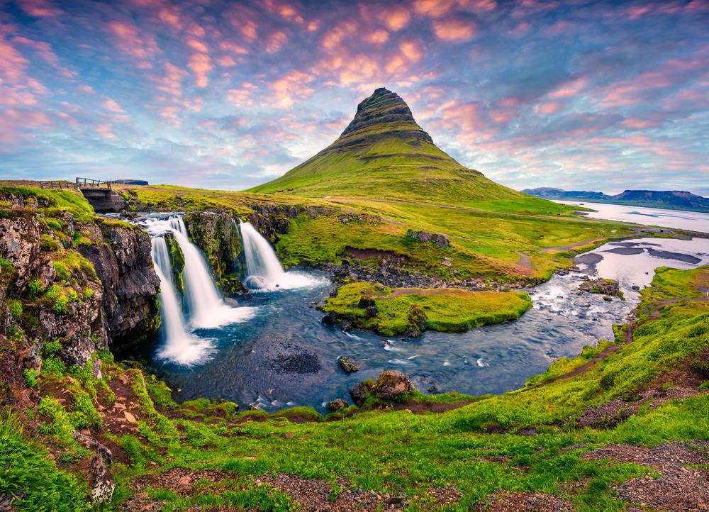Kirkjufellsfoss Waterfall, Iceland