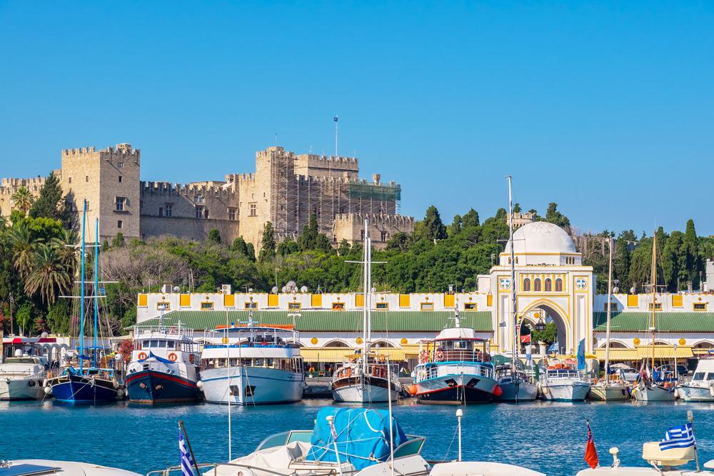 Mandraki Port, Rhodes