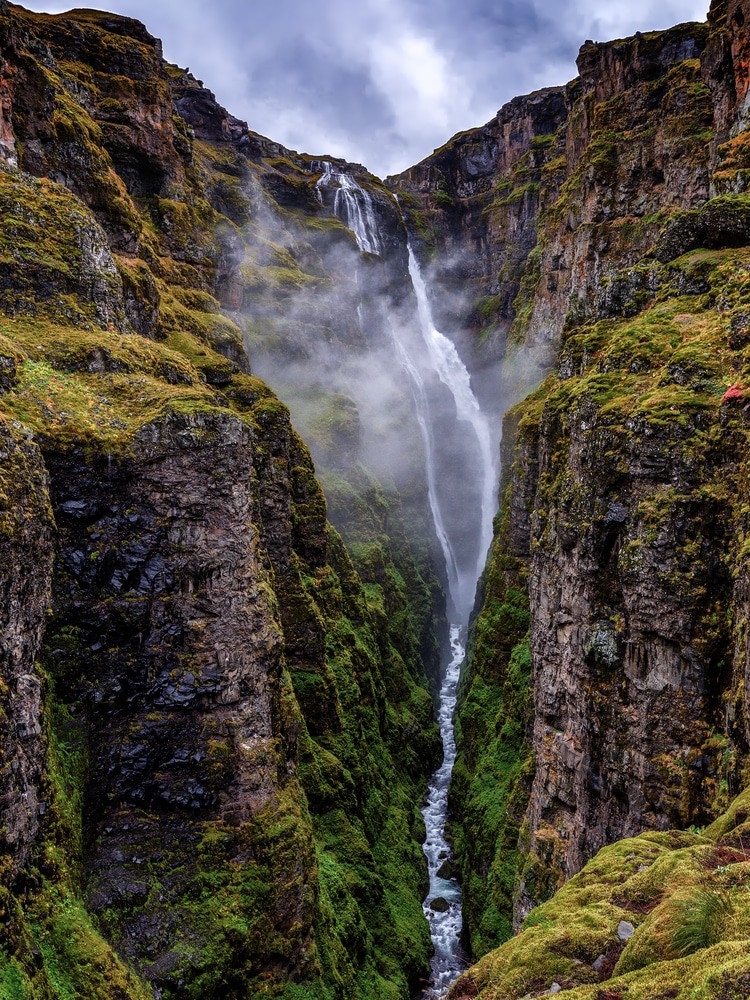Glymur Waterfall, Iceland