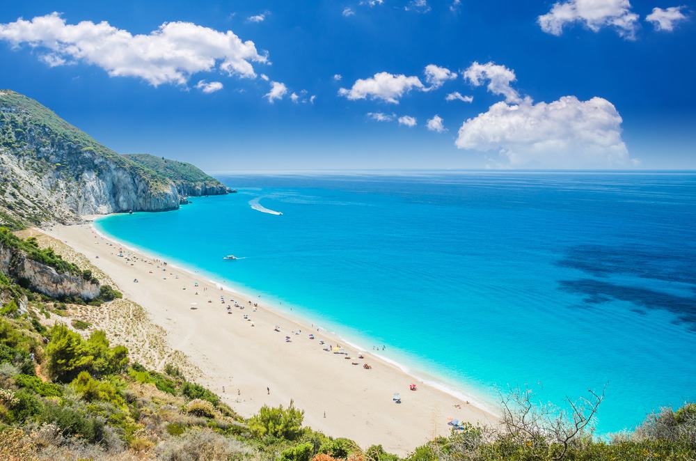 Milos Beach, Lefkada