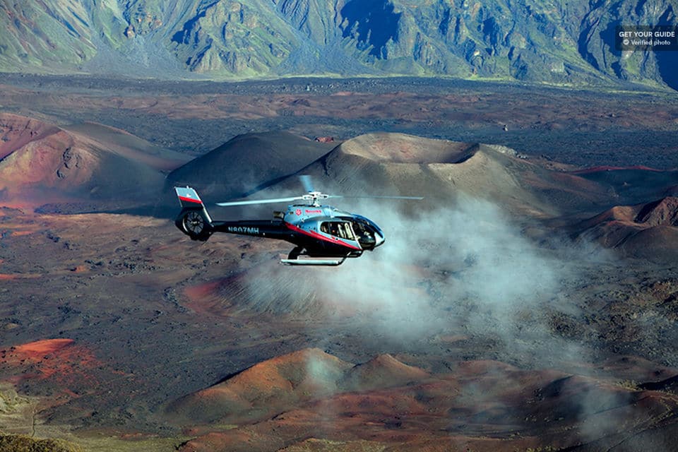Flight Over Hana And Haleakala