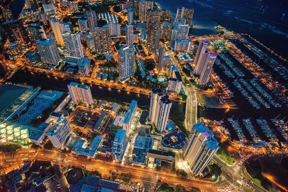 Honolulu City Lights Helicopter Tour