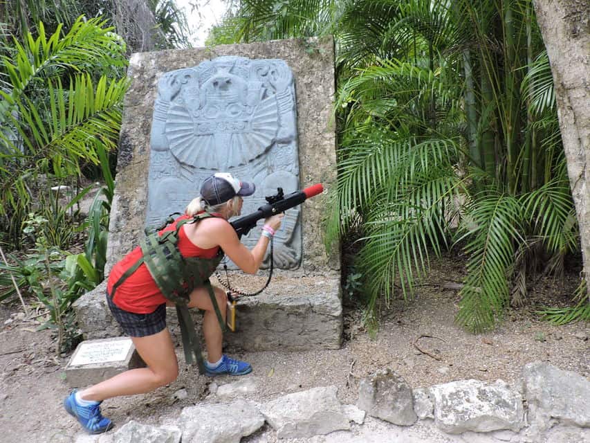 Mayan Laser Tag Adventure