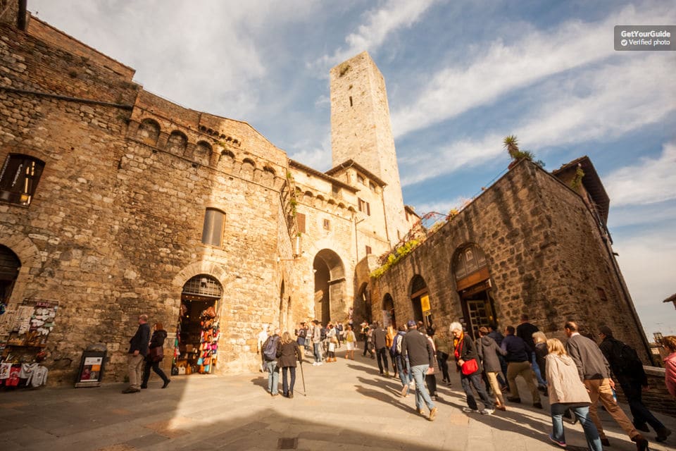 Siena, S. Gimignano & Monteriggioni With Wine & Food Tasting