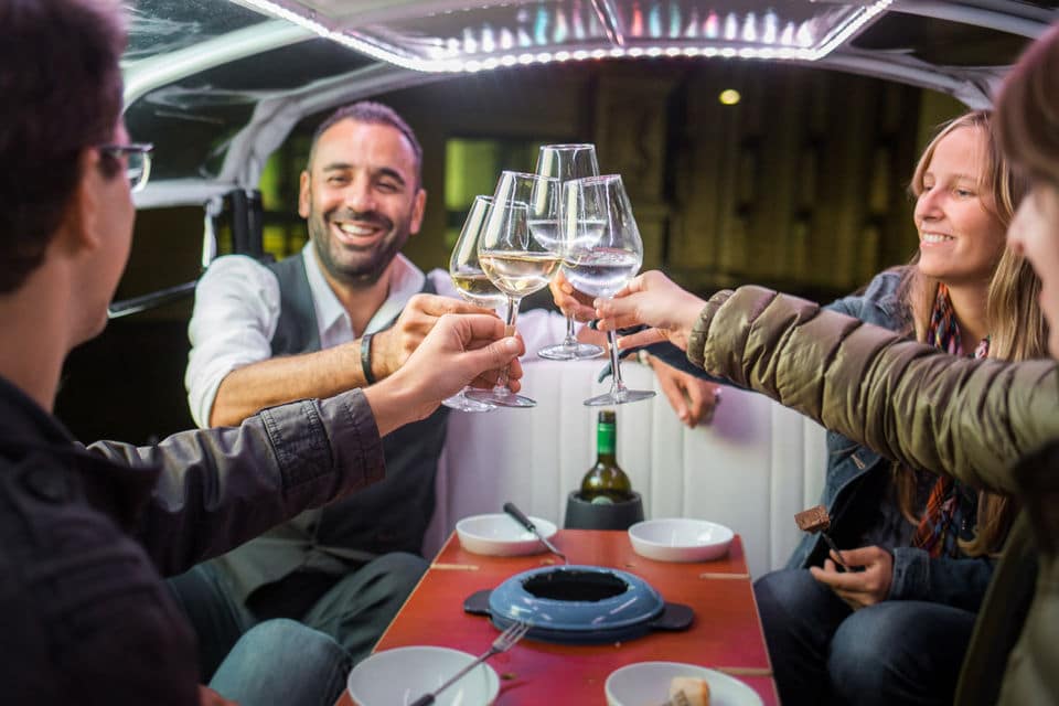 Swiss Cheese Fondue And Wine Tuk-Tuk Tour