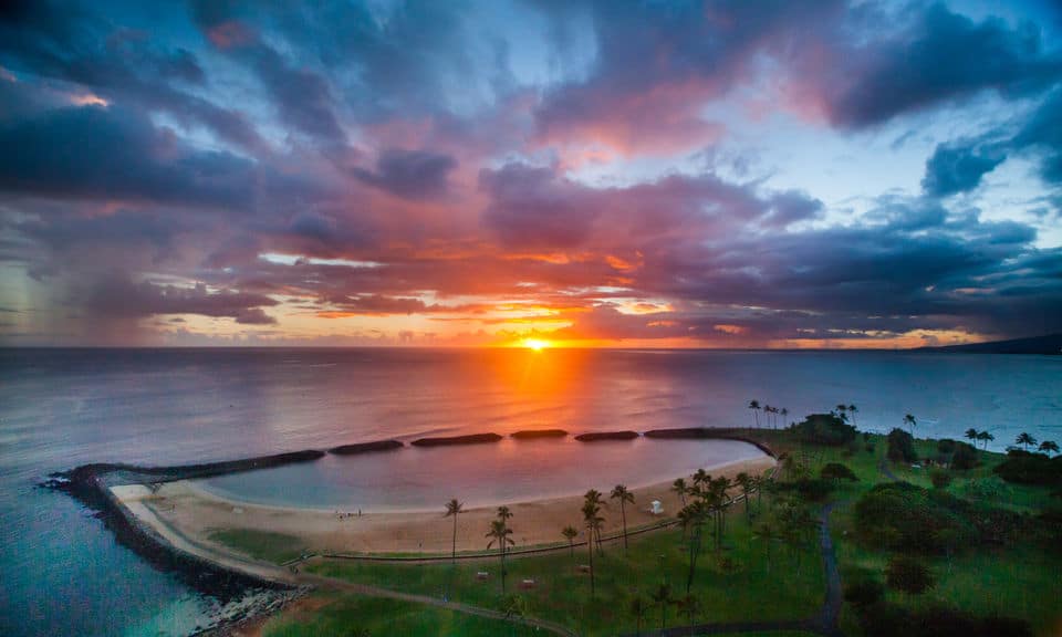 Waikiki Sunset Doors On Or Doors Off Helicopter Tour