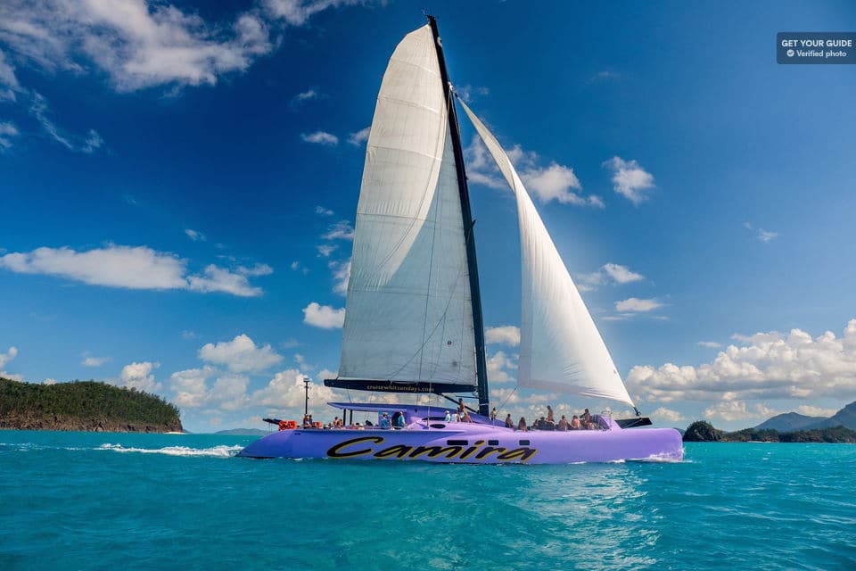 Whitsundays Full-Day Catamaran Sailing Adventure
