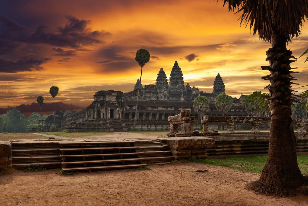 Sunset at Angkor Wat