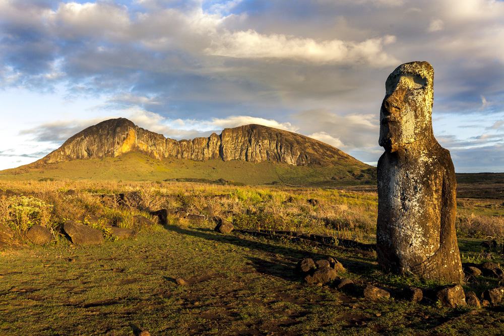 Standing Moai