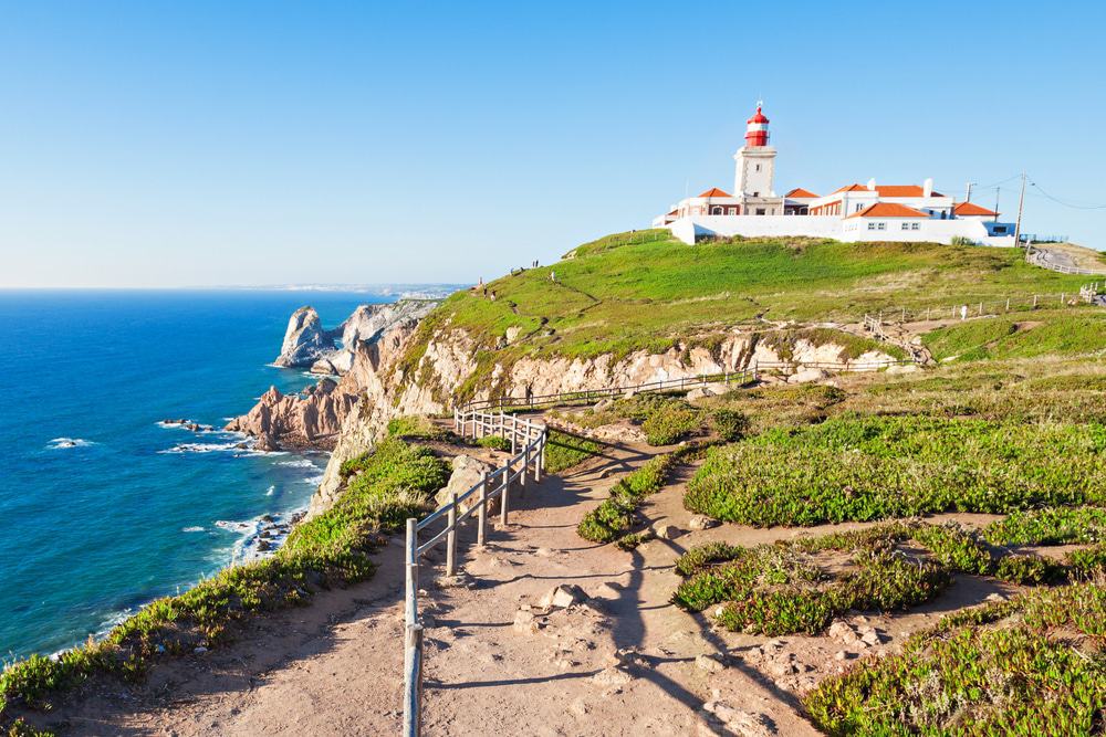 Light House At Cape Roca, Sintra, Portugal