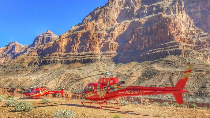 Grand Canyon West Rim: Skywalk, Helicopter & Boat Options