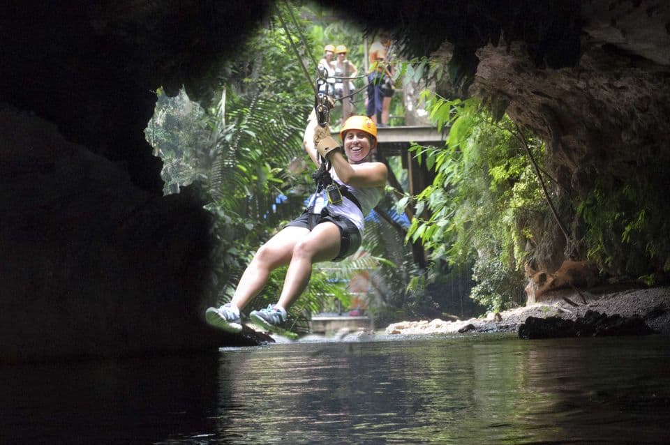 Belize Cave Tubing And Ziplining