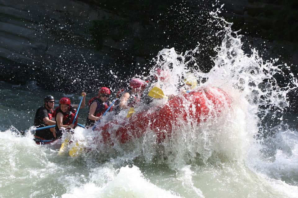 Fraser River Rafting In Jasper National Park