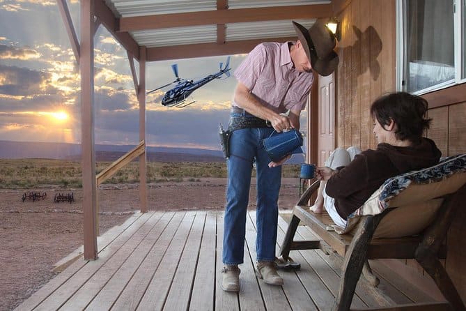 Grand Canyon West Rim Cabin And Helicopter Tour