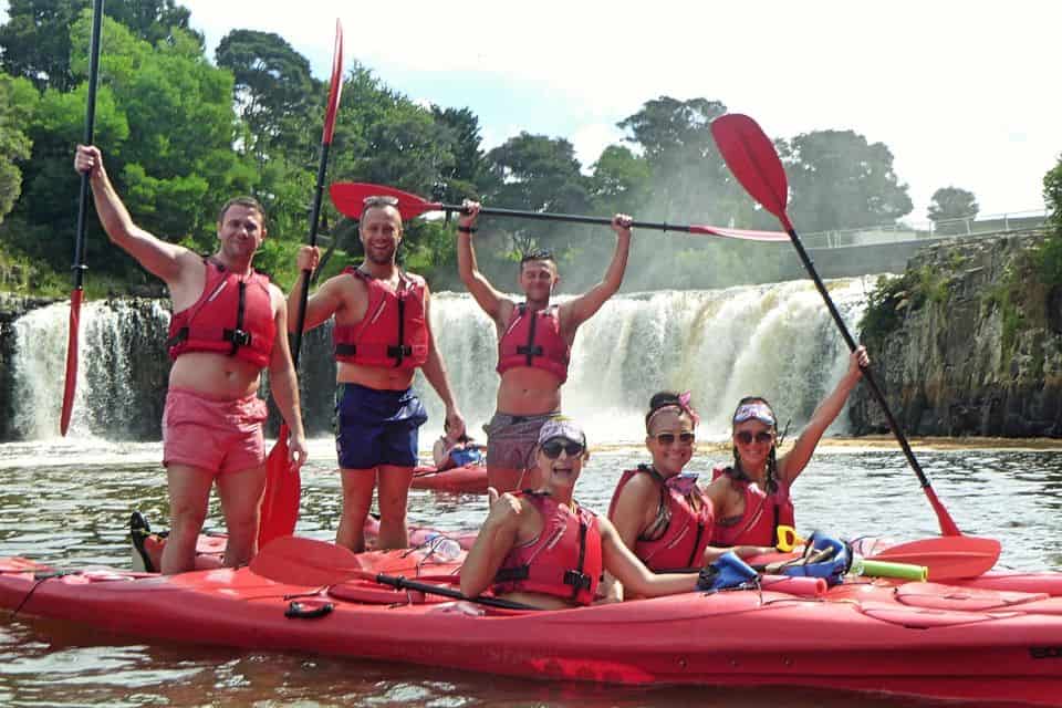 Haruru Falls Kayaking Experience