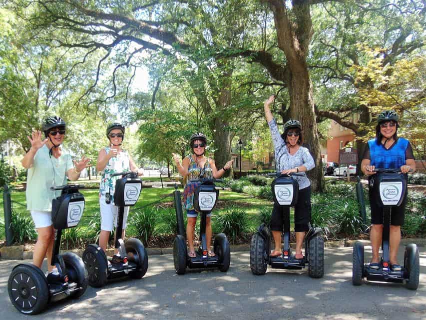 Historic Downtown Savannah By Segway