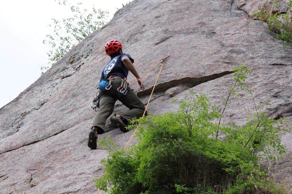 Intro To Outdoor Rock Climbing