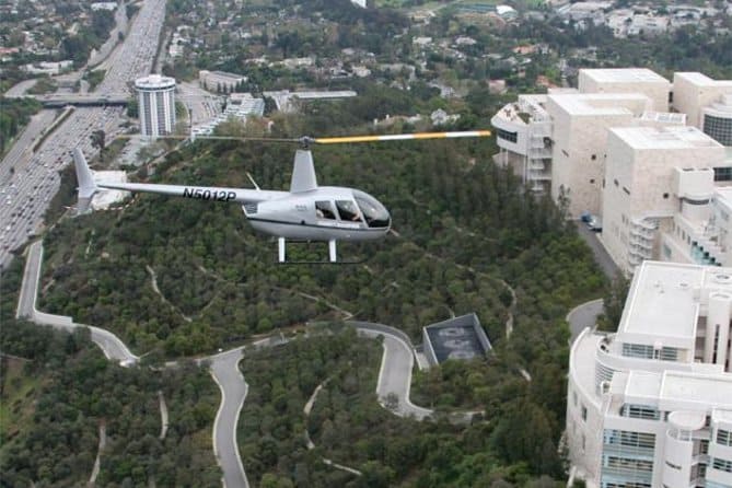 Los Angeles Celebrity Homes Helicopter Flight