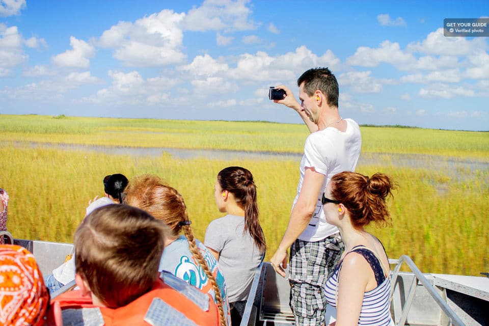 Miami Everglades Park Airboat Tour And Biscayne Bay Cruise