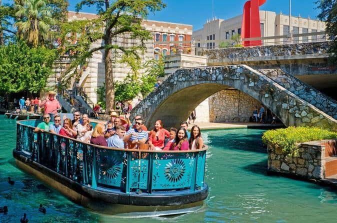 San Antonio River Walk Cruise And Hop On Hop Off Bus Tour