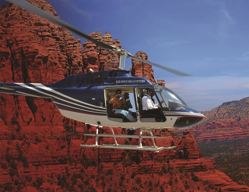 Sedona Jeep And Helicopter Combination