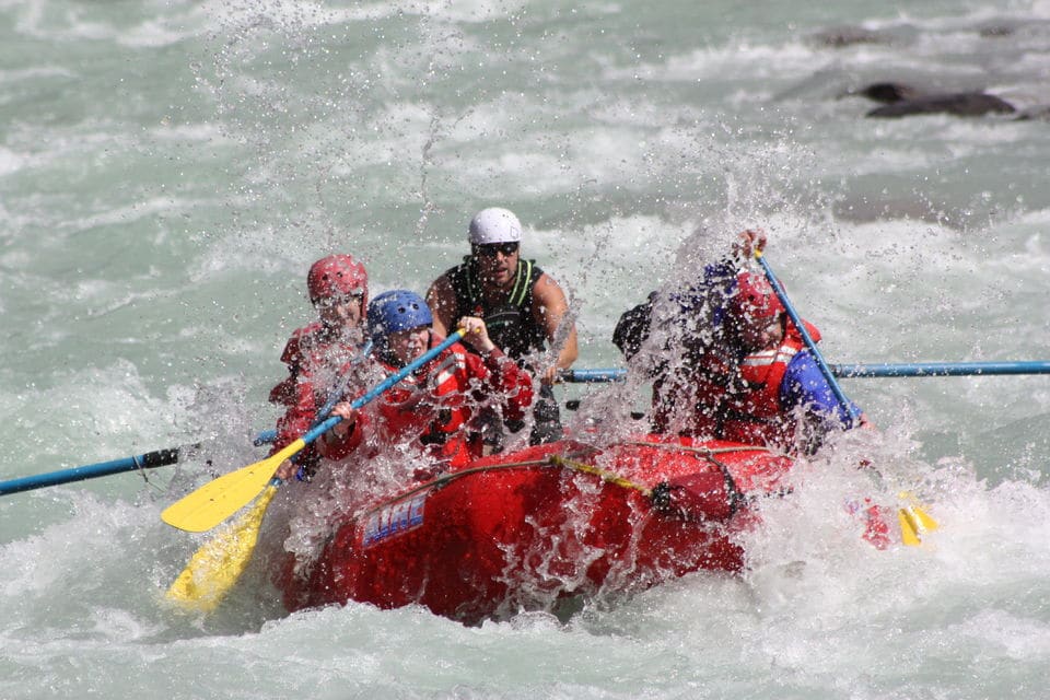 Sunwapta Challenge Whitewater Rafting