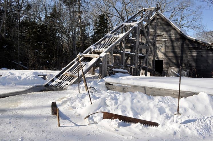 Thompson Ice House Harvesting Museum, South Bristol