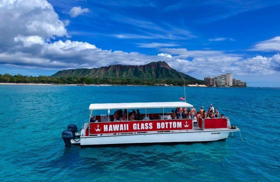 Waikiki Glass Bottom Boat Sunset Cruise