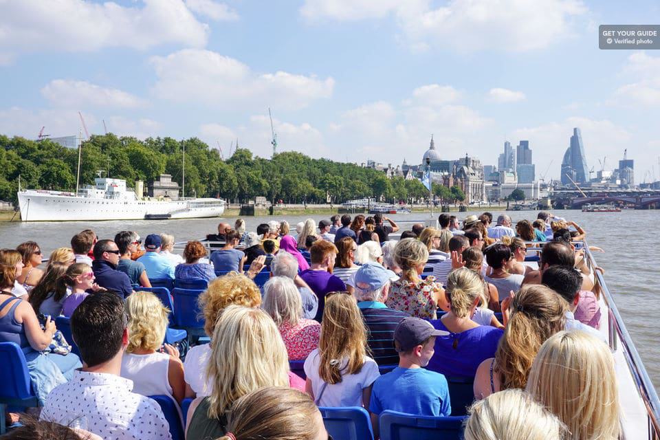 Westminster To Greenwich River Thames Cruise