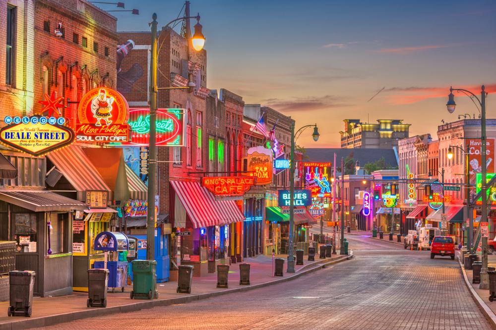 Beale Street, Historic Memphis