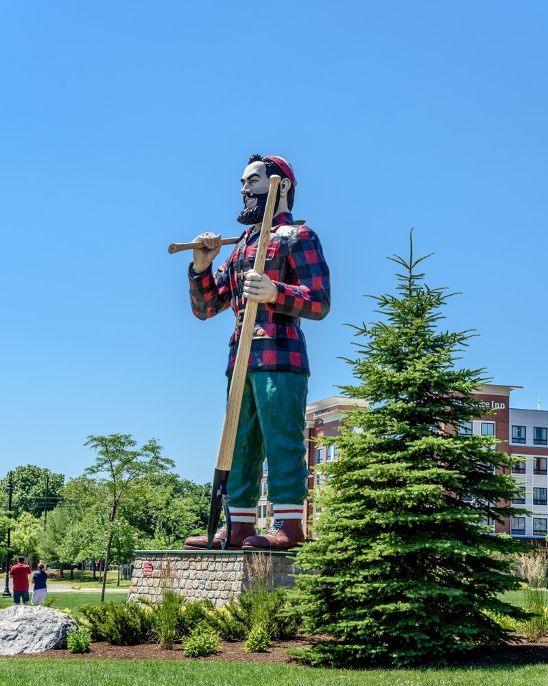 Paul Bunyan Statue, Bangor