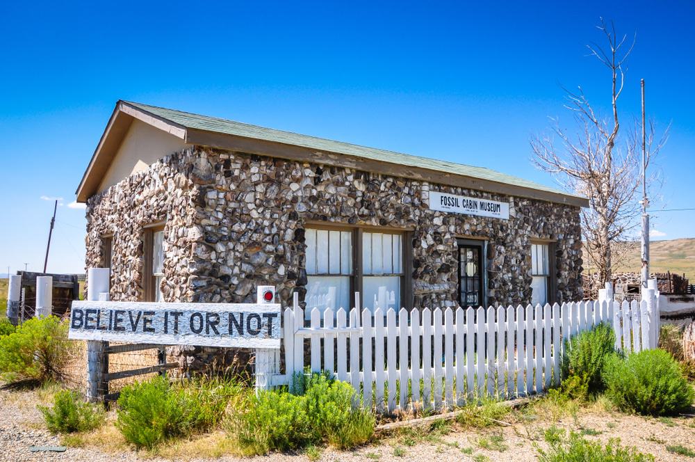 Fossil Bone Cabin, Medicine Bow