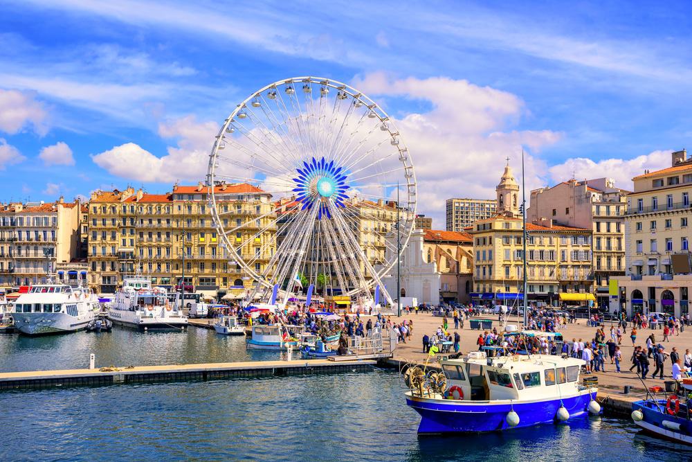 Promenade of the Old Vieux Port, Marseille