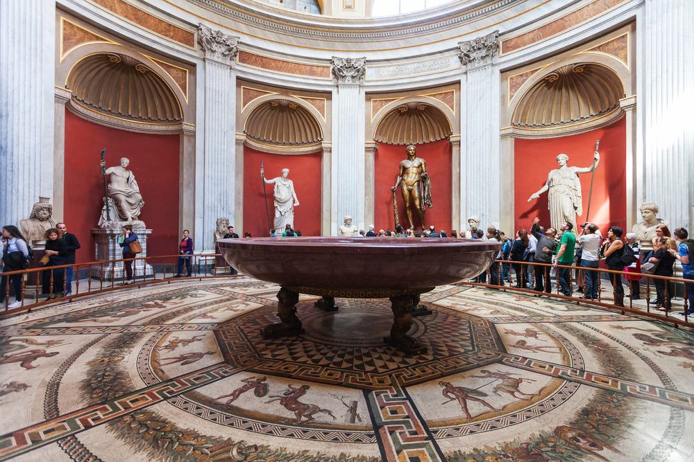 Round Room of Pio-Clementino Museum