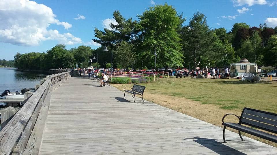 Gardiner Waterfront And Boardwalk