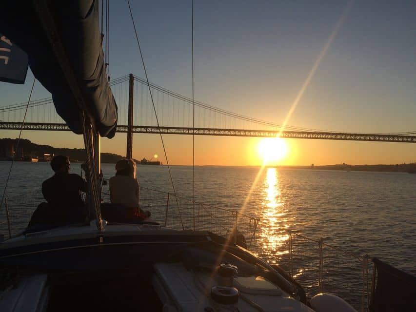 Lisbon River Sunset Sailing Cruise
