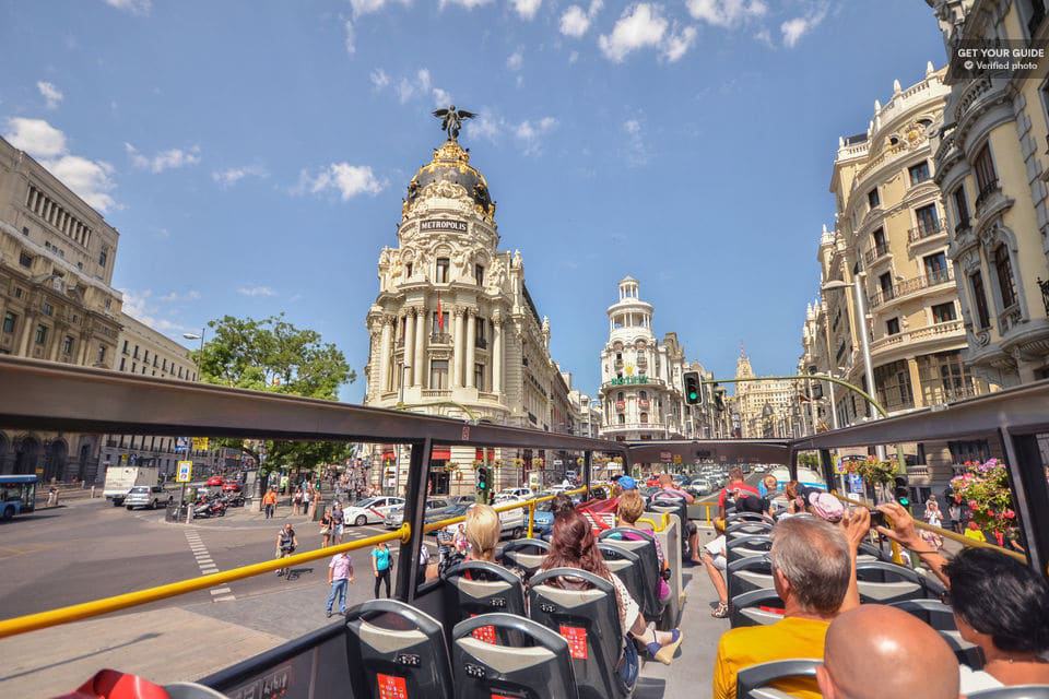 Madrid Hop-On Hop-Off Bus Tour