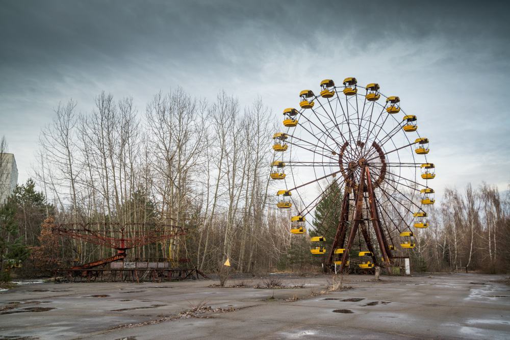 Amusement park in Pripyat / Chernobyl