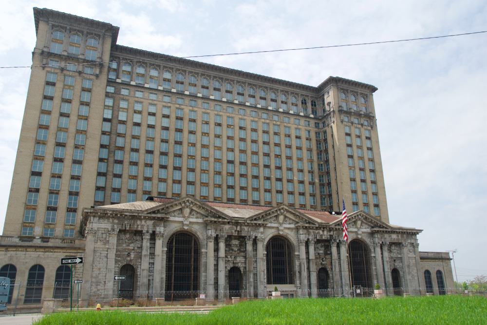 Michigan Central Station Building, Corktown, Detroit