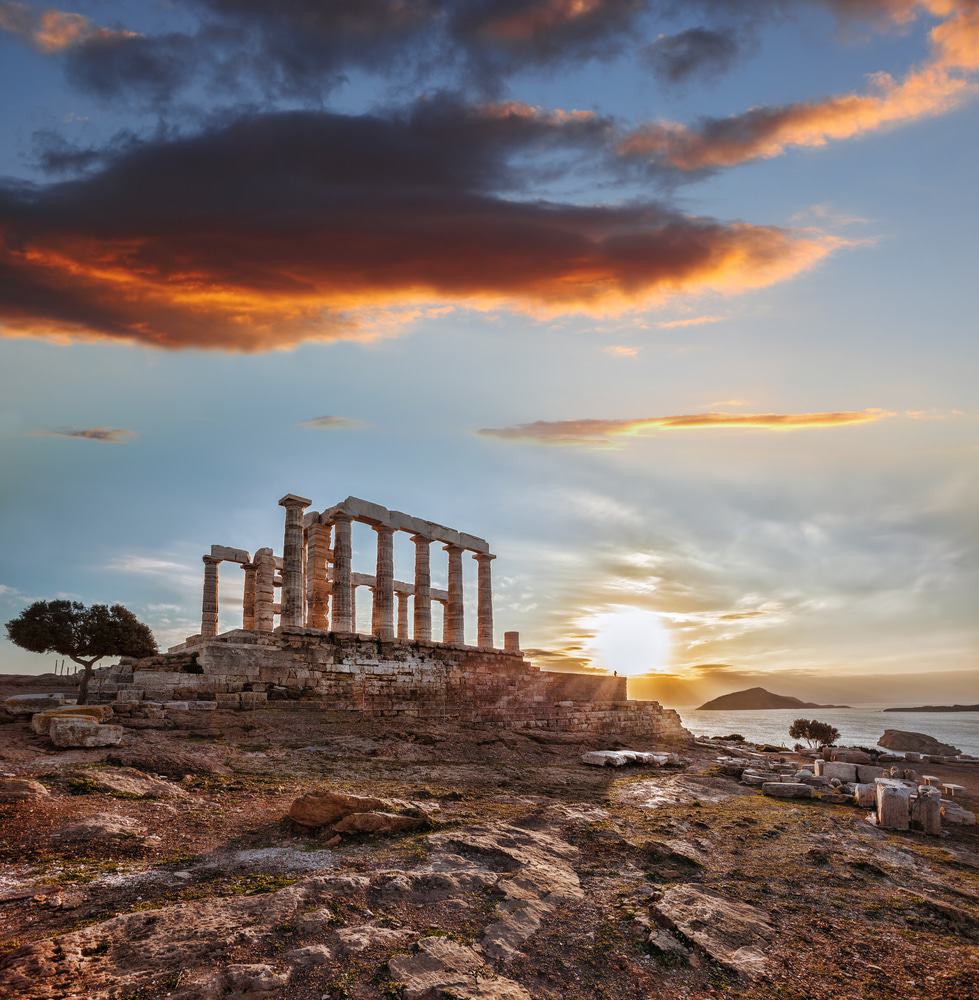 Cape Sounion Sunset
