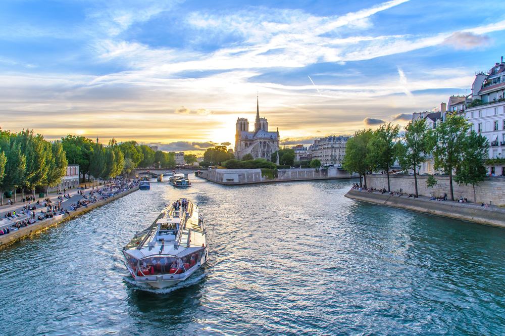 Seine River in Paris