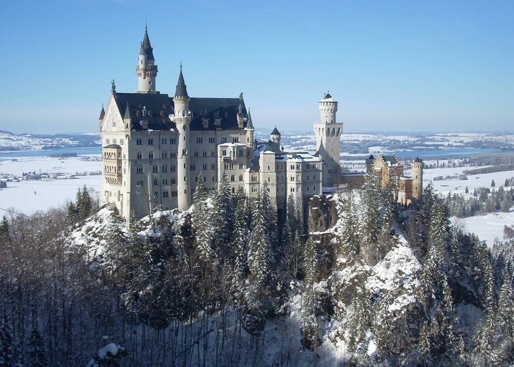 Neuschwanstein Castle in Winter
