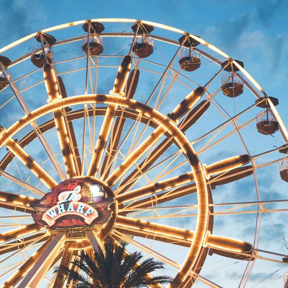 Ferris Wheel At The Warf