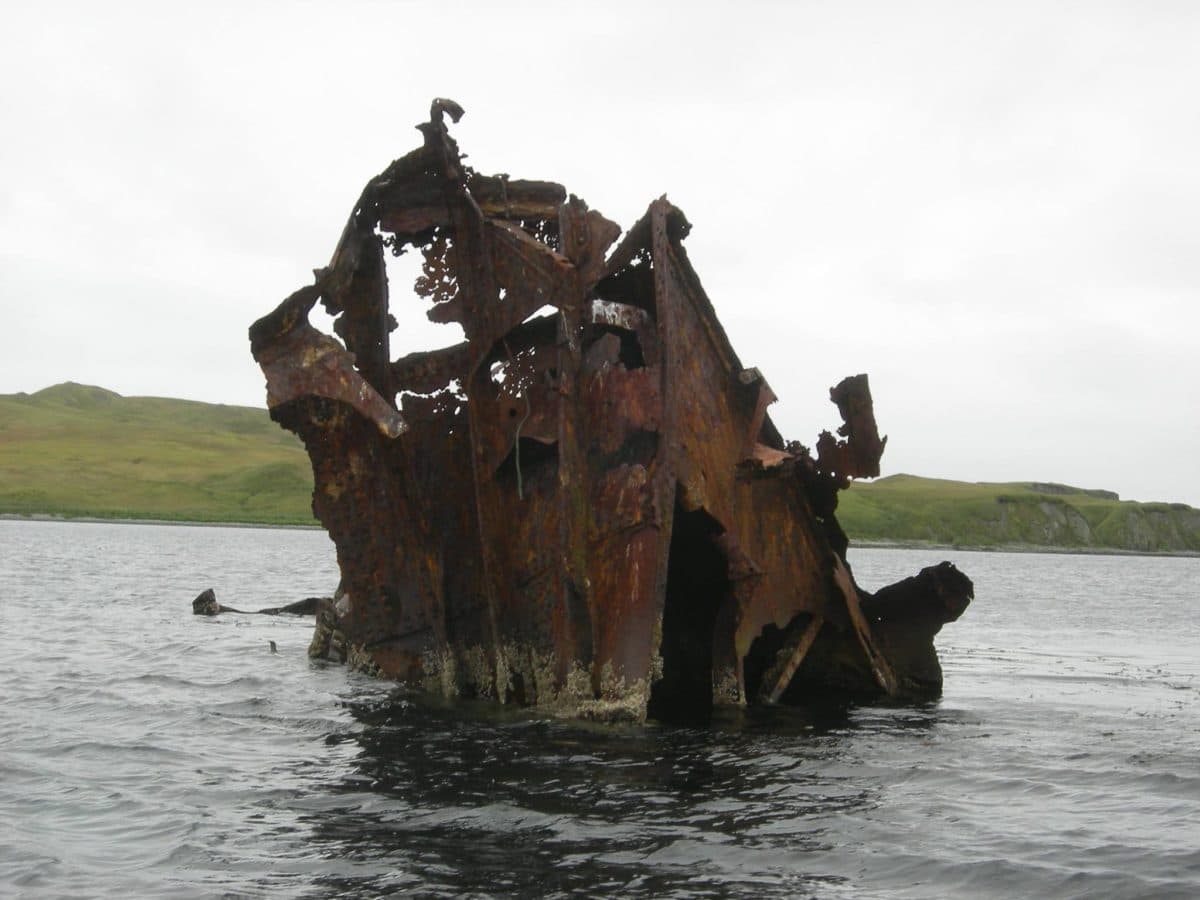 Old Japanese Army Base Kiska Island