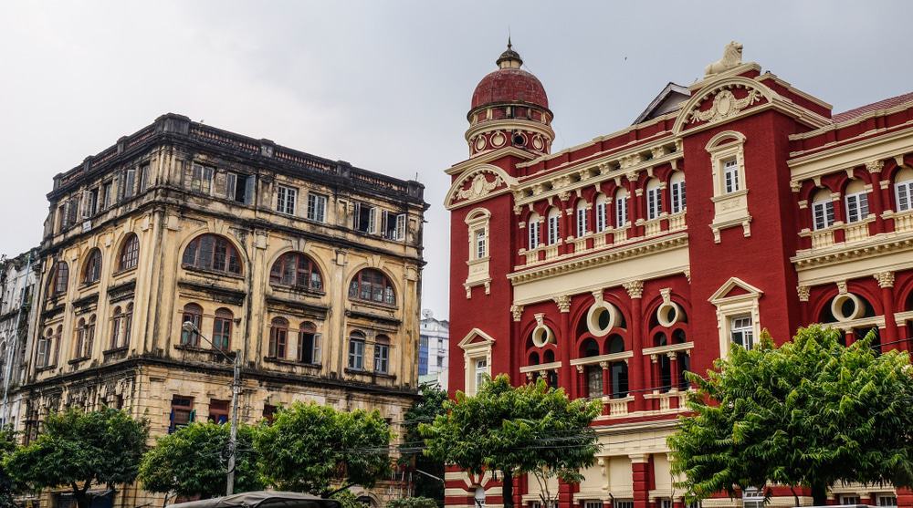 Colonial Architecture Yangon