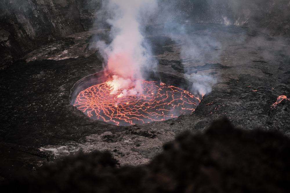 Nyiragongo Volcano, Democratic Republic of Congo