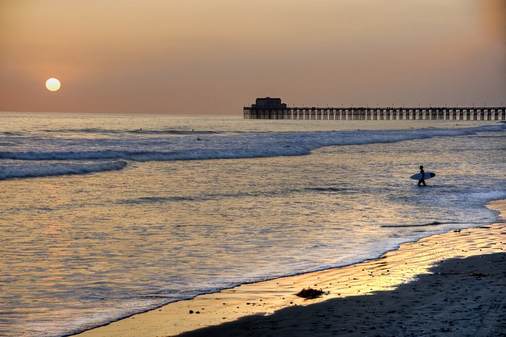 Tyson Street Beach, Oceanside, California