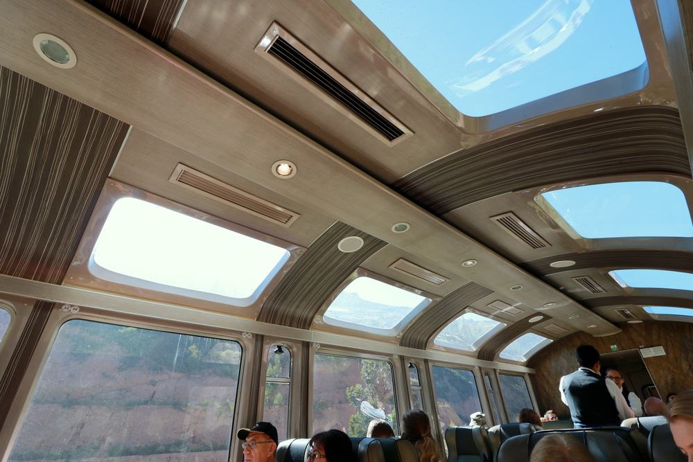 Vistadome Train to Machu Picchu
